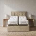 Richard Electric Mobility King Size (5ft (2*2'6)x 6ft) Electric Adjustable Bed With Memory Mattress