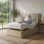 Richard Electric Mobility Large Single (3ft6 x 6ft6) Electric Adjustable Bed With Memory Mattress