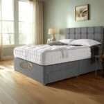 Suede Divan Bed