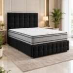 Sketch Divan Ottoman Bed – Stylish Upholstered Storage Bed | UK - Image 6
