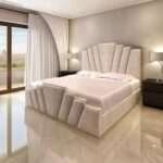 New Luxuary Plush Velevet Ottoman Bed