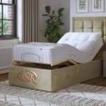 Small Double (4ft x 6ft6) Electric Adjustable Bed With Memory Mattress