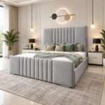 Luxury Plush Velvet New Ottoman Divan Storage upholstered Bed Frame - Image 3