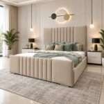 Luxury Plush Velvet New Ottoman Divan Storage upholstered Bed Frame - Image 4