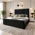 Luxury Plush Velvet New Ottoman Divan Storage upholstered Bed Frame - Image 5