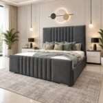 Luxury Plush Velvet New Ottoman Divan Storage upholstered Bed Frame