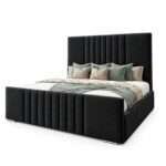 Luxury Plush Velvet New Ottoman Divan Storage upholstered Bed Frame - Image 7