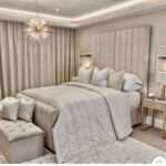 Pearl Otoman High Headbored Bed