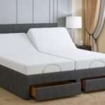 Medora Electric Adjustable Bed with End Drawers and  Memory Mattress