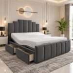 Medora Electric Adjustable Bed with End Drawers and  Memory Mattress