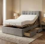 Yorkshire Divan Electric Adjustable Drawer bed With Memory Mattress - Image 3