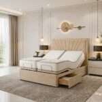 Sunrise Divan Electric Adjustable bed With Memory Mattress + Optional Drawers