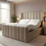 Rest Line Pannel Electric Adjustable bed With Memory Mattress