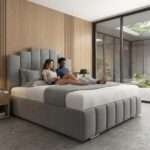 Luxury Art Deco Bedframe with Optional Gas lift storage - Image 6