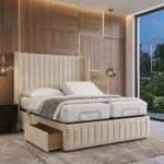 Luxury Romeo Divan Electric Adjustable bed With Memory Mattress +2 Drawers Footend - Image 5