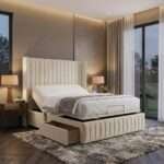 Luxury Romeo Divan Electric Adjustable bed With Memory Mattress +2 Drawers Footend - Image 4