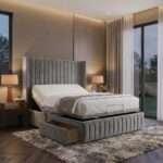 Luxury Romeo Divan Electric Adjustable bed With Memory Mattress +2 Drawers Footend - Image 2