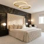 Cream Chesterfield Luxury Royal High Headboard Bed with Gas lift Storage – Luxury Comfort & Smart Space Saving - Image 8